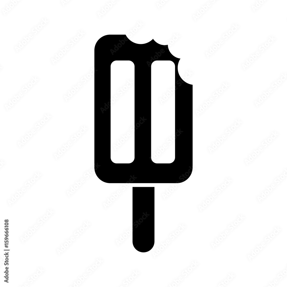 Popsicle ice isolated icon vector illustration design Popsicle ice isolated icon vector illustration design