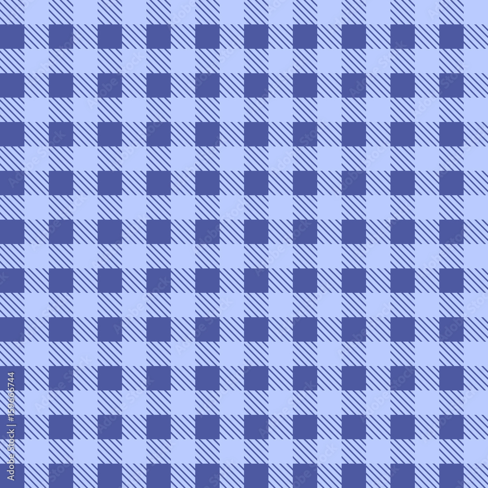 Blue and light blue seamless tablecloth Vector. Seamless traditional tablecloth pattern Vector. Geometrical simple square pattern Blue and light blue seamless tablecloth Vector. Seamless traditional tablecloth pattern Vector. Geometrical simple square pattern