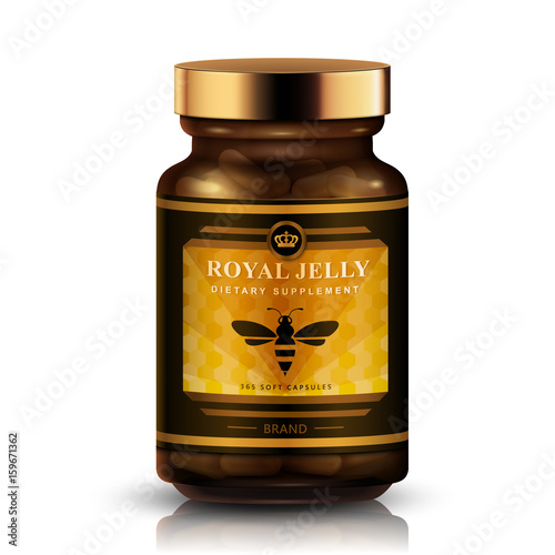 royal jelly package design