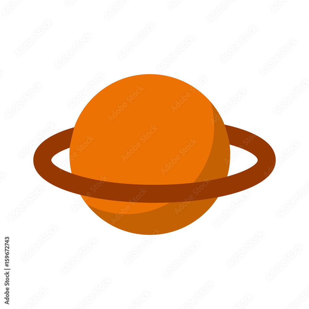 saturn planet isolated icon vector illustration design saturn planet isolated icon vector illustration design