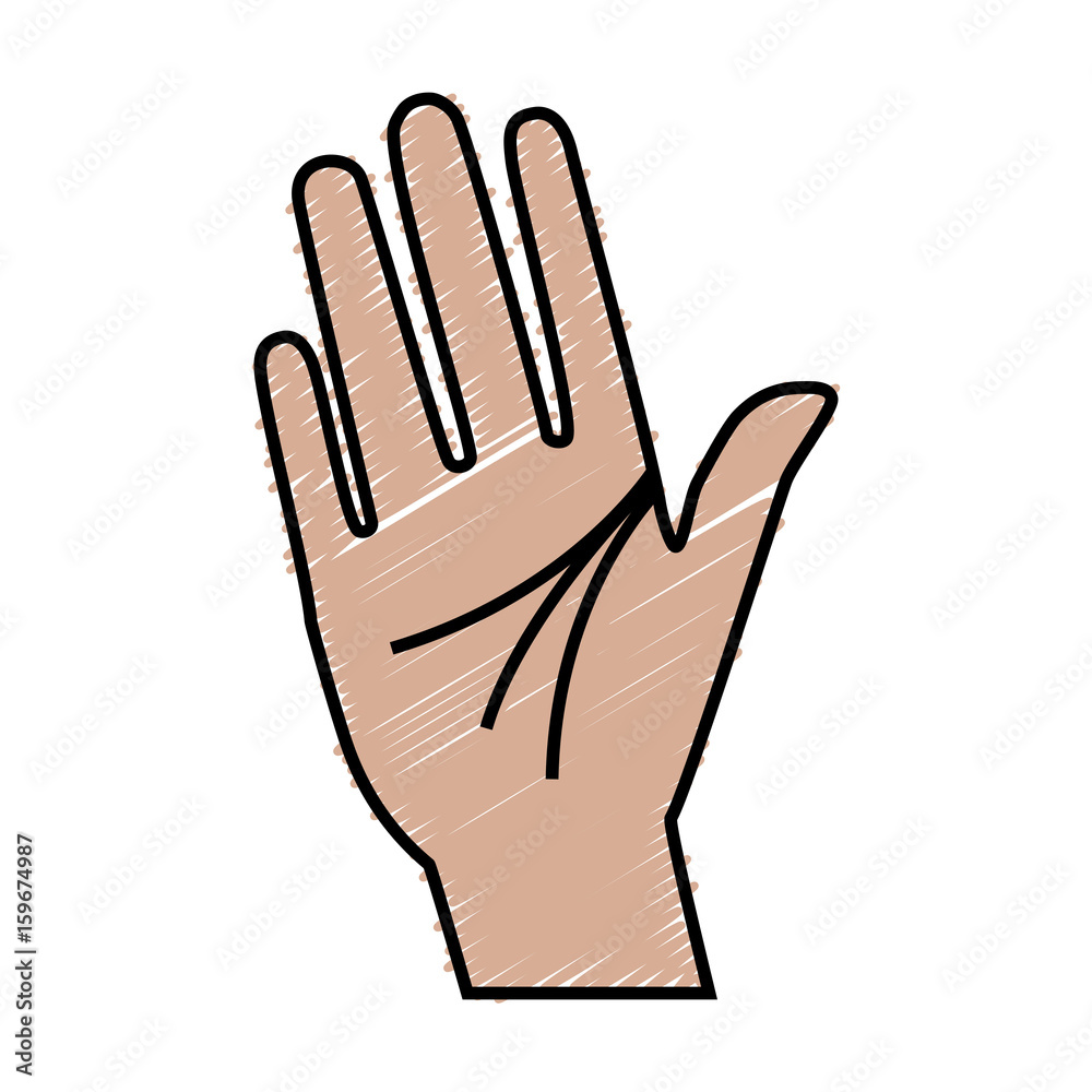 outstretched hand icon over white background vector illustration outstretched hand icon over white background vector illustration