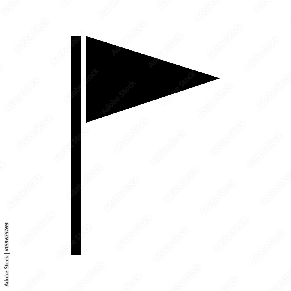 flag pointer isolated icon vector illustration design flag pointer isolated icon vector illustration design