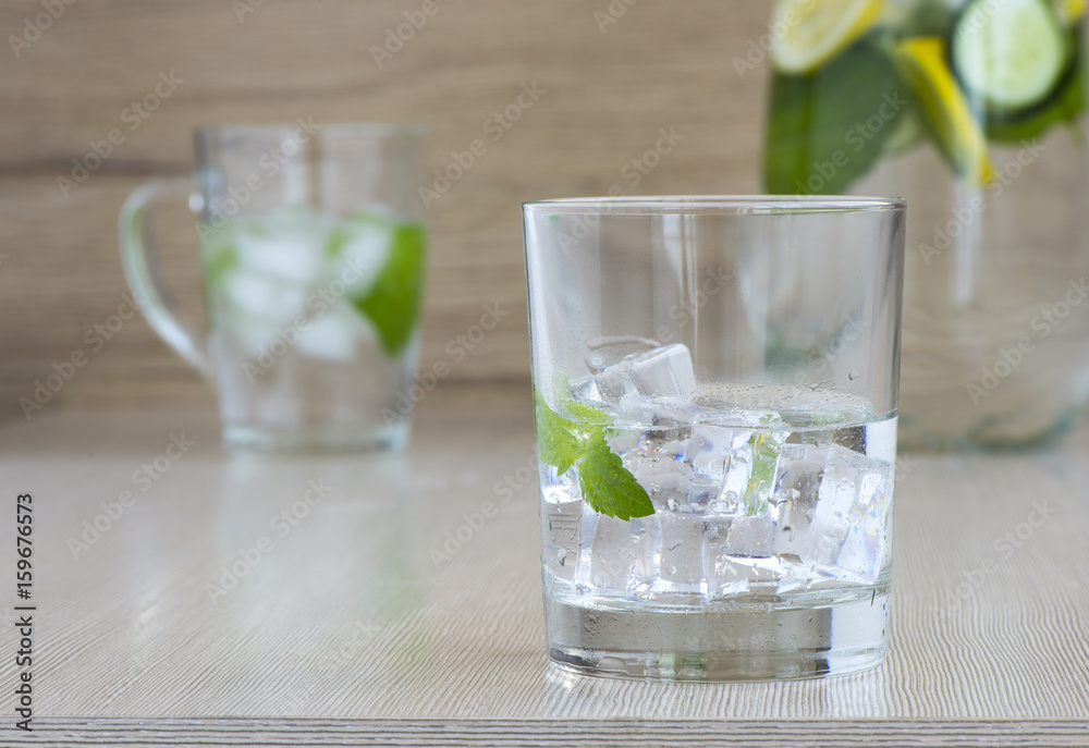 fresh drink with ice fresh drink with ice