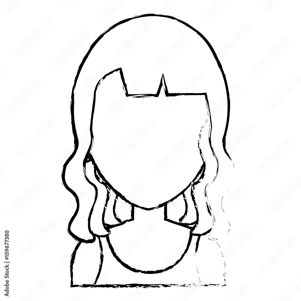 beautiful and young woman character vector illustration design beautiful and young woman character vector illustration design