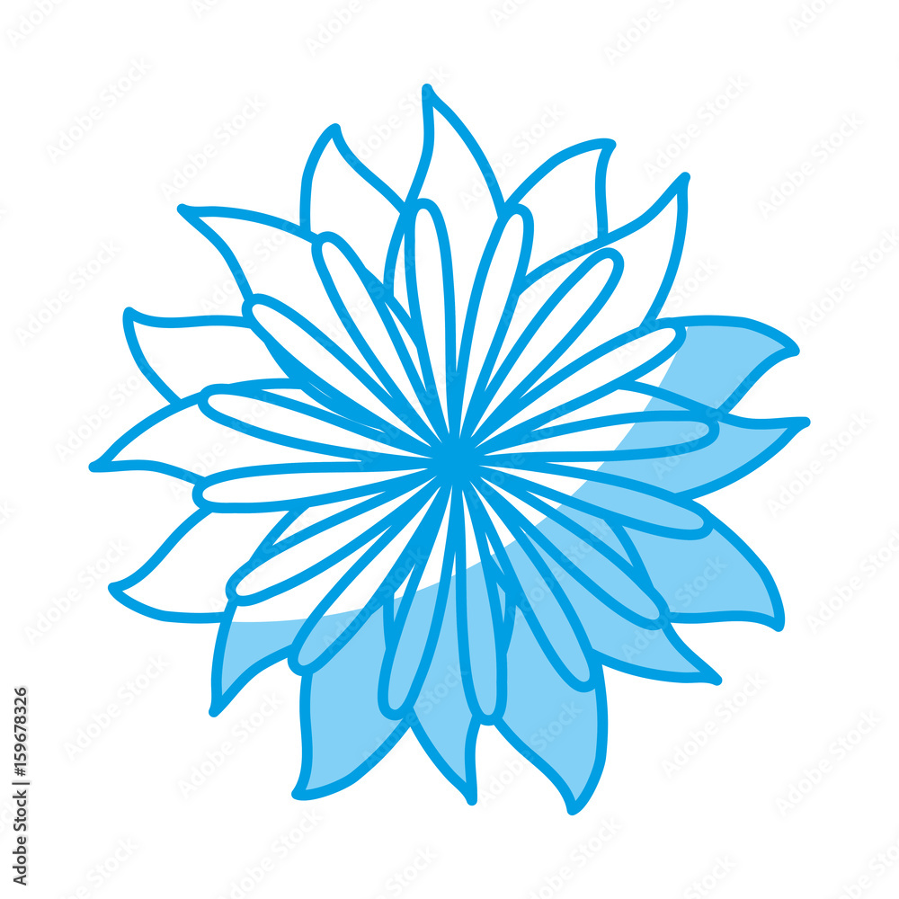 flower icon over white background vector illustration flower icon over white background vector illustration