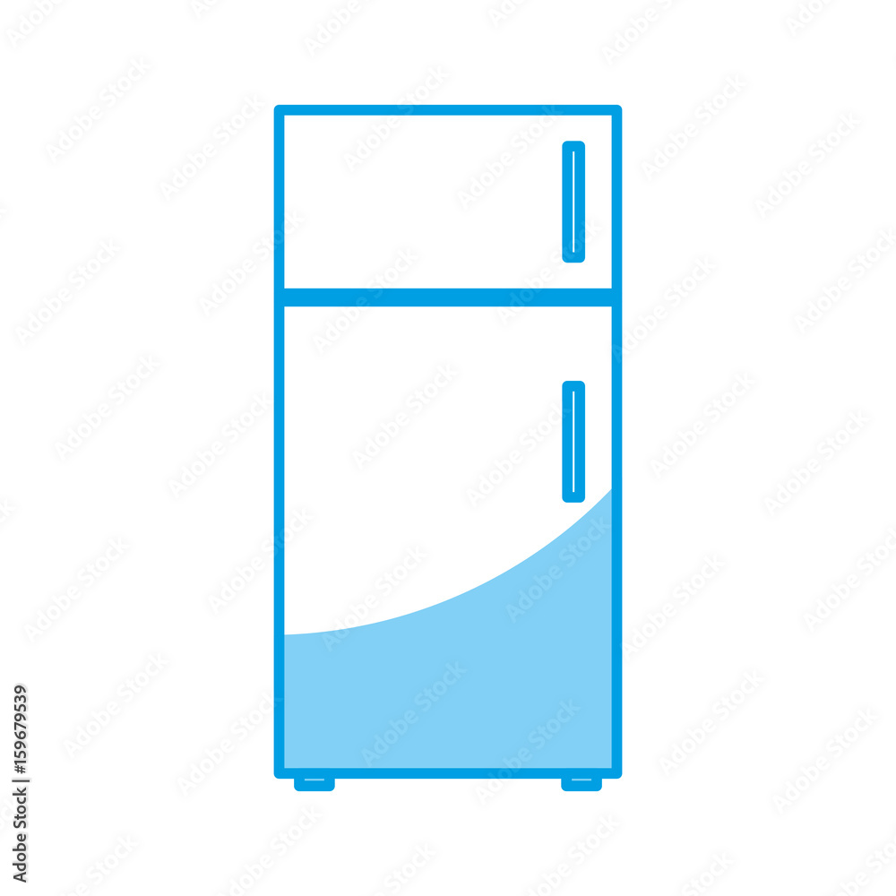 fridge icon over white background vector illustration fridge icon over white background vector illustration