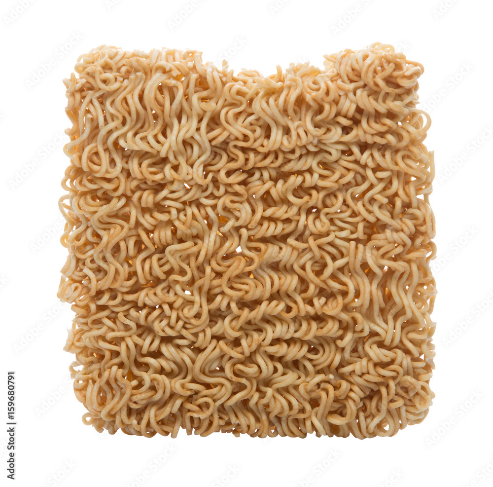 instant noodles on white background instant noodles on white background