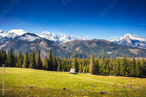 Picteresque Alpine valley