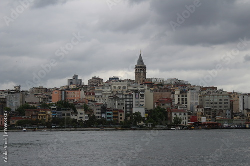 skyline of downtown istanbul