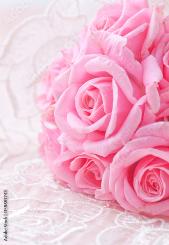 ピンクの薔薇