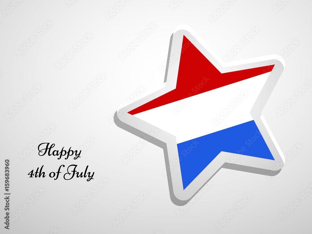Illustrtion of U.S.A Independence day background Illustrtion of U.S.A Independence day background