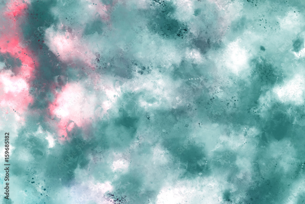 Abstract watercolor texture background. Oil painting style.