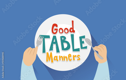 Hand Good Table Manners