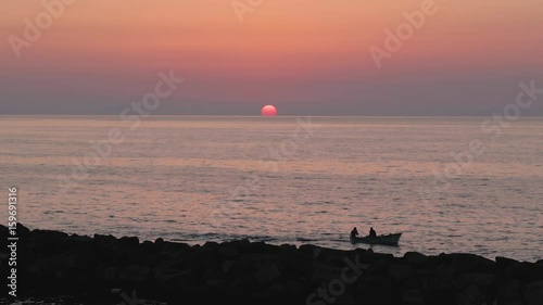 Pizzo Calabro Sunset. Calbria, Italy.