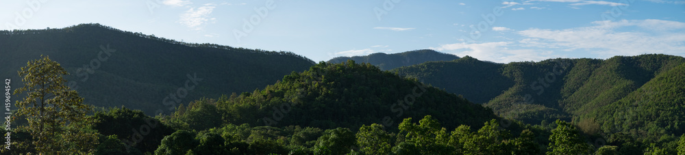Mountain view. (panorama) Mountain view. (panorama)
