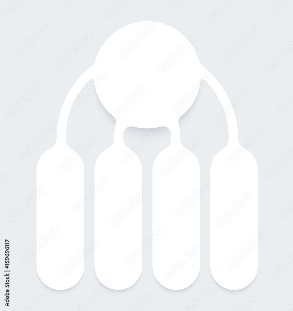 Fototapeta premium Infographic diagram template design simple design. include icon design. vector illustration.