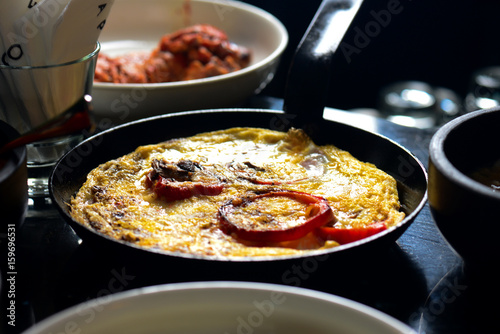 fritata italian egg omelette