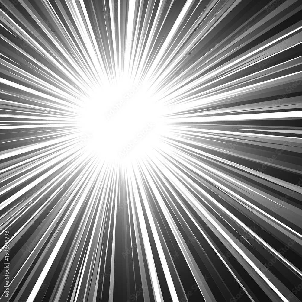 Fototapeta premium abstract rays