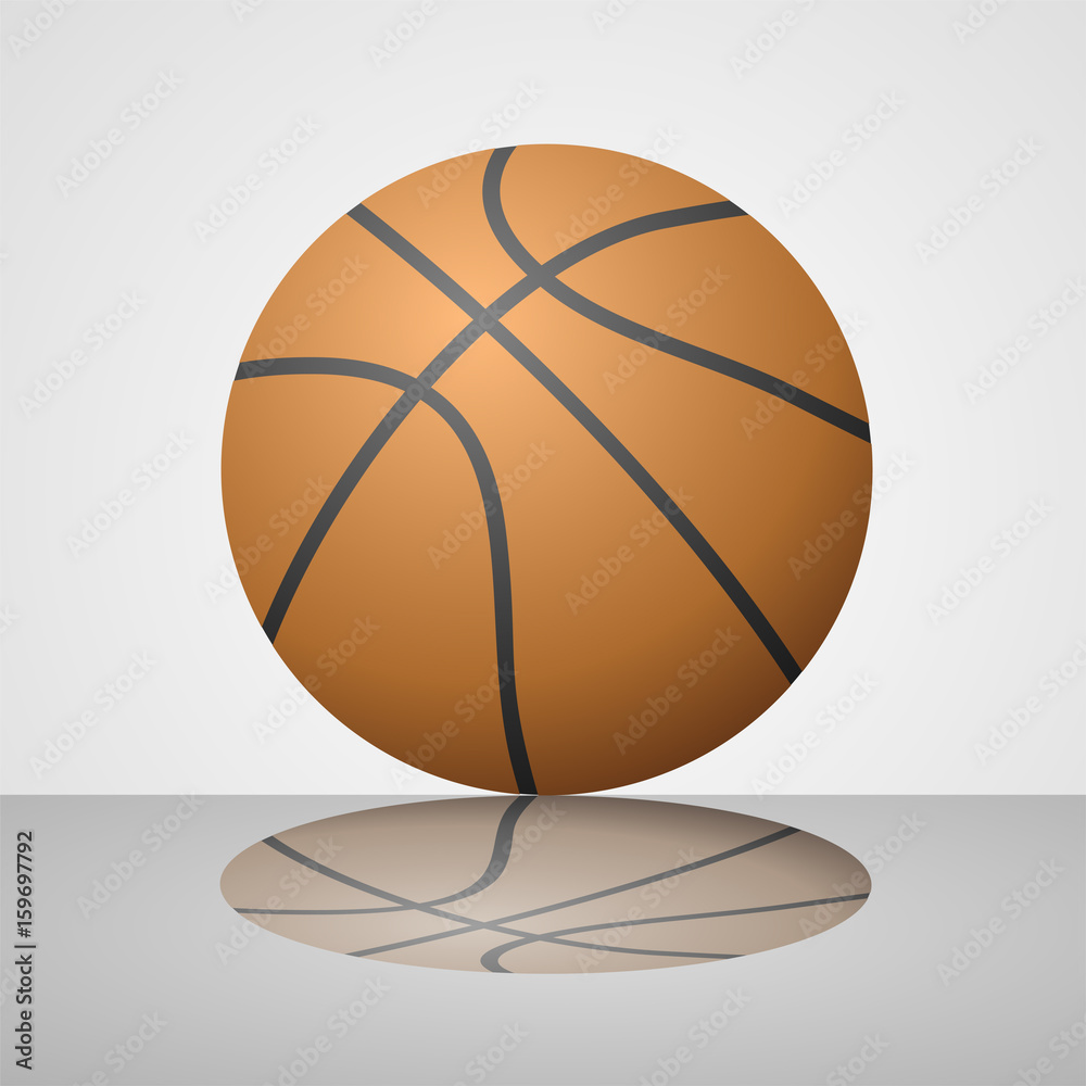realistic basketball ball illustration realistic basketball ball illustration