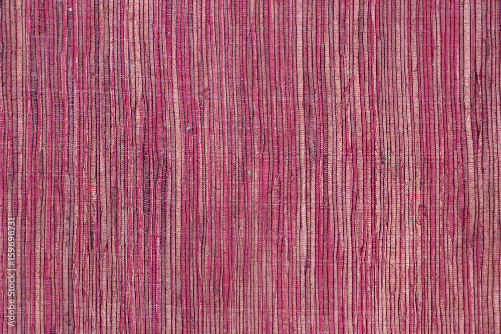 Fototapeta premium Asian patchwork carpet in Bali, Indonesia. Close up