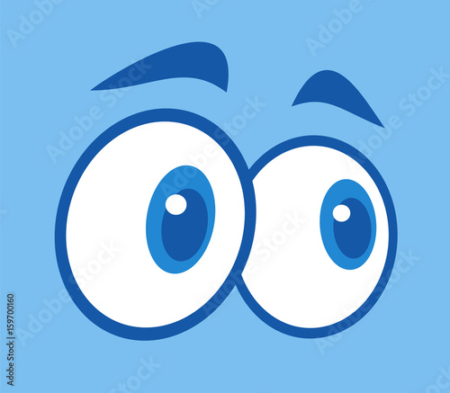 funny cartoon eyes