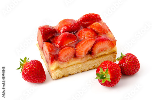 Erdbeerschnitte