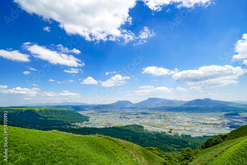 大観峰　阿蘇五岳 photo