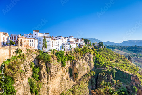 Ronda, Spain old town photo