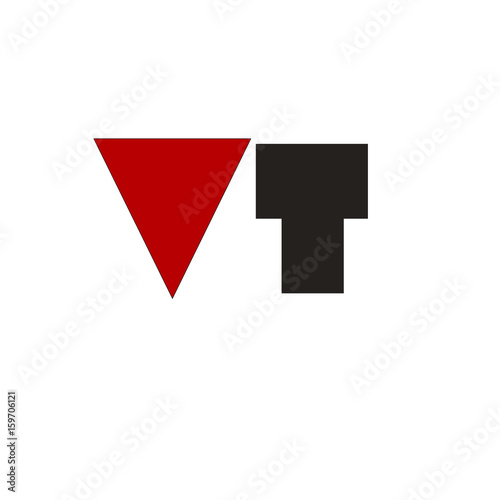 Free Download TRIANGLE INNITIALS V DESIGN - GFXLoad