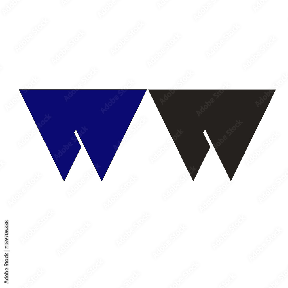 TRIANGLE INNITIALS W DESIGN TRIANGLE INNITIALS W DESIGN