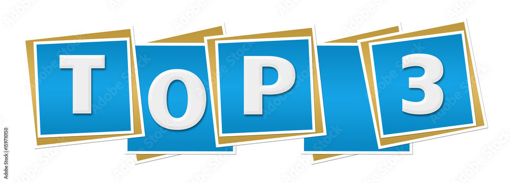 Top Three Blue Blocks Top Three Blue Blocks