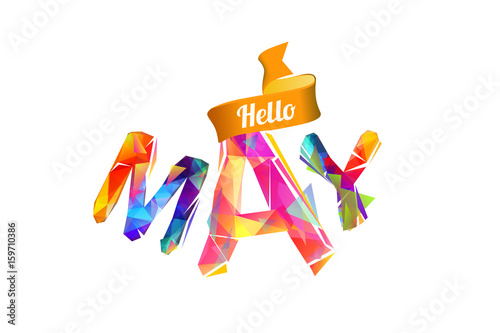 Hello may. Triangular letters