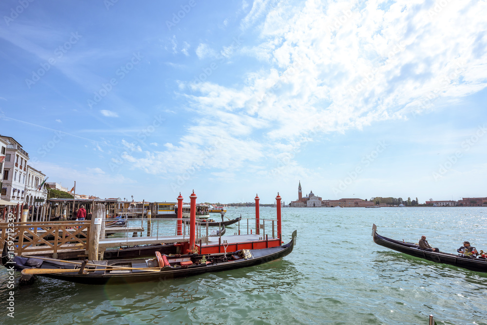 Obraz premium Grand Canal in Venice. Scenice Italian Lagoon