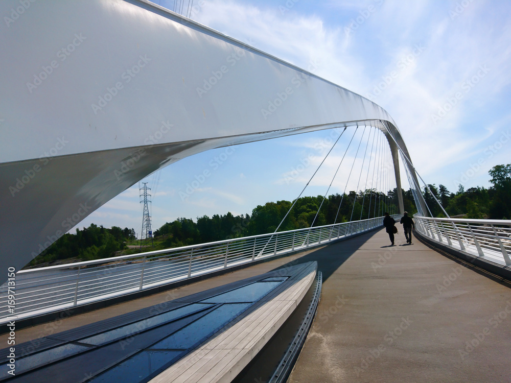 Naklejka premium Brücke in Helsinki