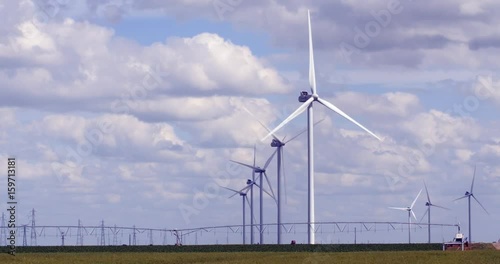 Parc d'éoliennes en Beauce