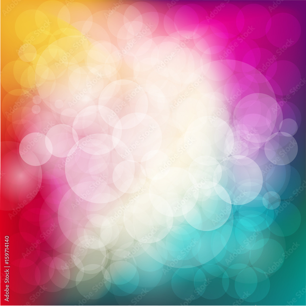 Bokeh Abstract Background. Vector Illustration. Bokeh Abstract Background. Vector Illustration.