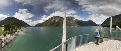 Aussicht über den Achensee in Tirol, Österreich