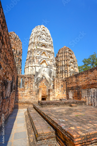 Wat Si Sawai Temple at Sukhothai Historical Park, a UNESCO World Heritage Site in Thailand