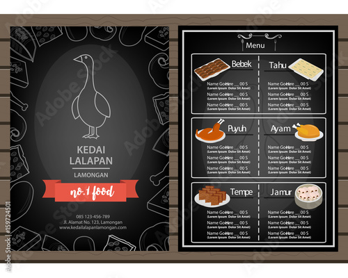 Fried Duck Delicacies Restaurant Menu