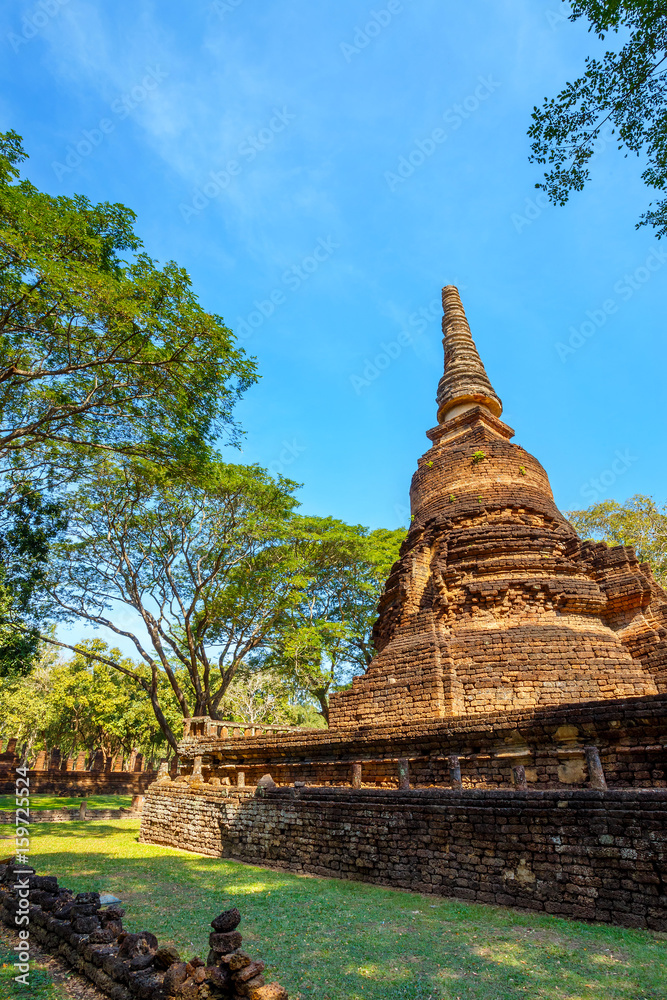 Wat Nang Phaya at Si Satchanalai Historical Park, a UNESCO World Heritage Site in Thailand Wat Nang Phaya at Si Satchanalai Historical Park, a UNESCO World Heritage Site in Thailand