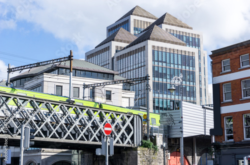 Photography Street view of Dublin city centre