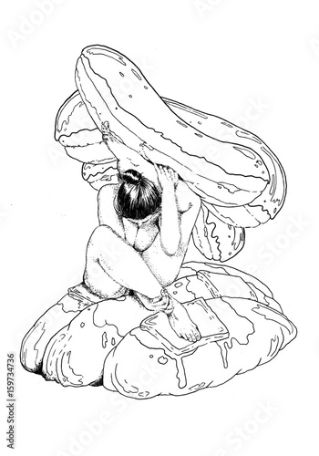 Pastry lady