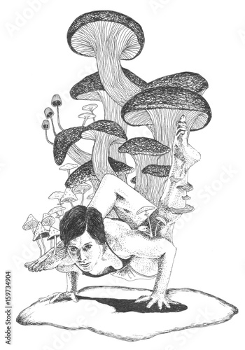 Mushroom stance