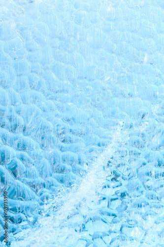 Iceberg texture close up, ice lagoon Joukulsarlon