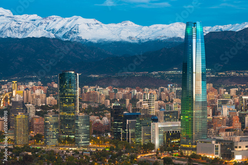 Skyline of Santiago de Chile photo