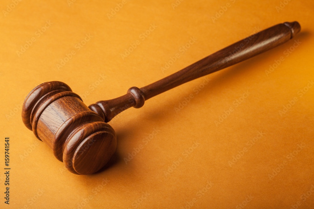 Judge gavel. Judge gavel.