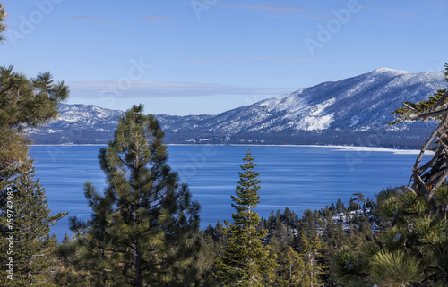 Winter in South Lake Tahoe, California