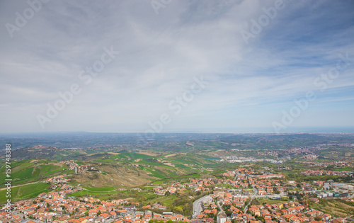 Panorama.Republic of San Marino.