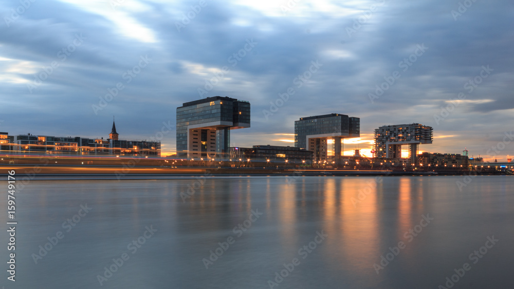 Skyline and architecture in Cologne