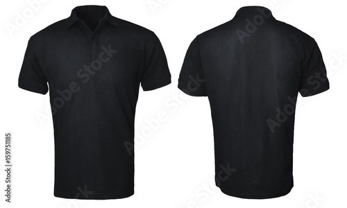 Black Polo Shirt Mock up